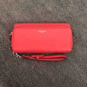 Coach Coral Wallet/Wristlet